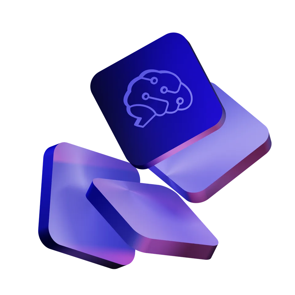 The tile stack with the circuit-brain icon on the top tile